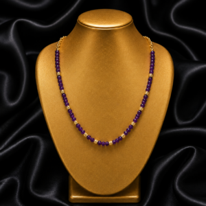 Amethyst Elita Necklace 925 Silver