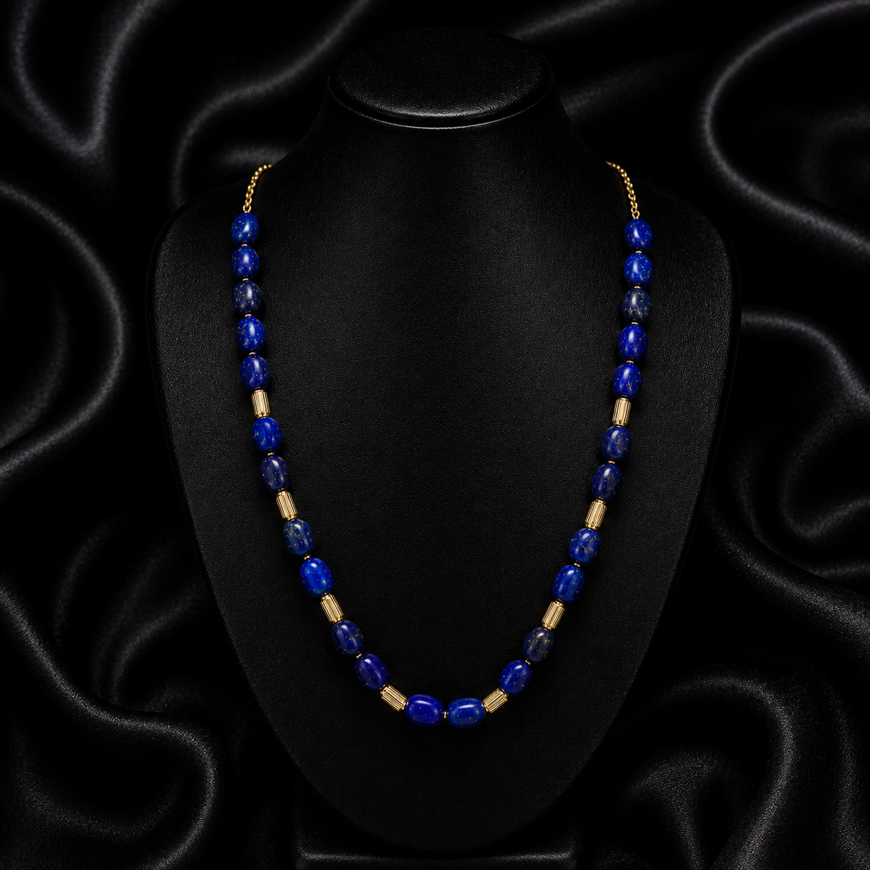 Lapis Lazuli Allura necklace 925 Silver