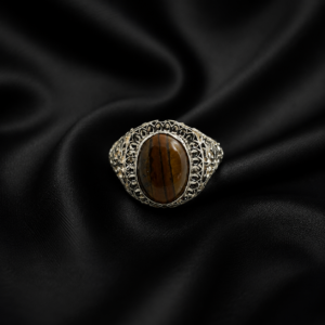 Tiger's Eye Ring 825 Silver