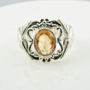 Golden Citrine Ring