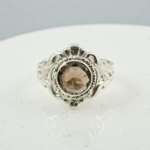Flora Smoky Quartz Ring
