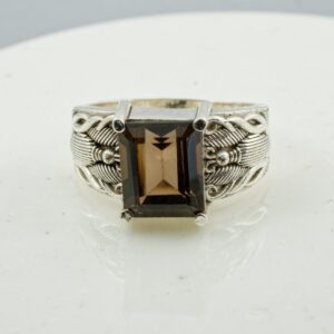 Smoky Quartz Royale Ring