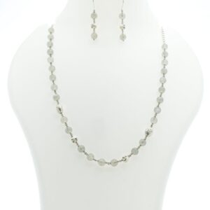 Rainbow Moonstone 6mm bead Necklace