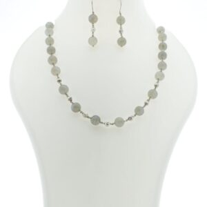 Rainbow Moonstone 10mm bead Necklace