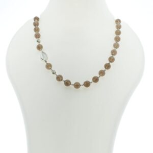 Smoky Quartz Allura Necklace