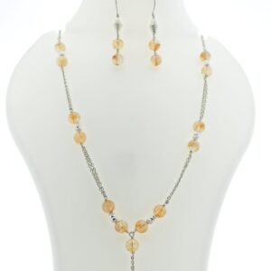 Golden Citrine Necklace