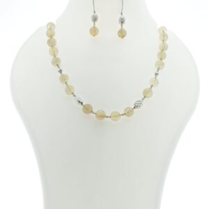 Lemon Quartz Necklace