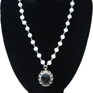 White Quartz Antique Necklace